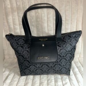 Roberto Cavalli Black Foldable Tote MADE IN ITALY - NWOT